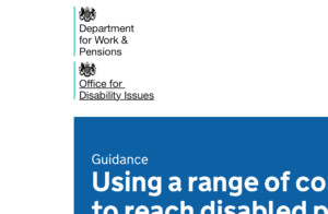 Using A Range Of Communication Channels To Reach Disabled People