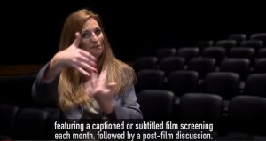 Video Thumbnail - About Visible Cinema: Films for Deaf & Hard of Hearing audiences