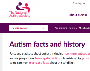 Autism facts and history