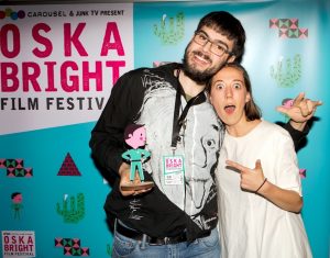 Award winners at Oska Bright Film Festiva