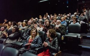 Audience at Visible Cinema screening