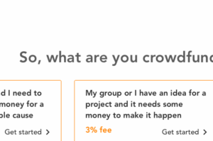 Crowdfunder - fundraise from the people around you