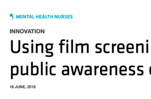 Using film screenings to raise public awareness of mental health