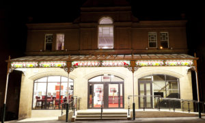 Front of Theatr Colwyn from the outside.