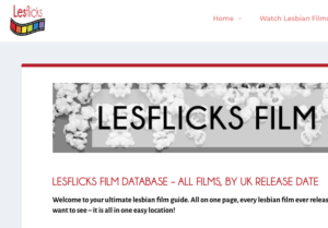 Screenshot of a clipping from Lesflix film database page