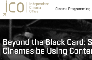 Screenshot of a clipping from the ICO website blog page: Beyond the Black Card: Should Cinemas be Using Content Notices?